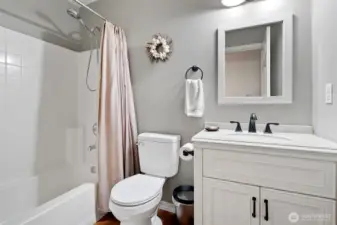 (Second) Full Bathroom complete with Bathtub and Shower
