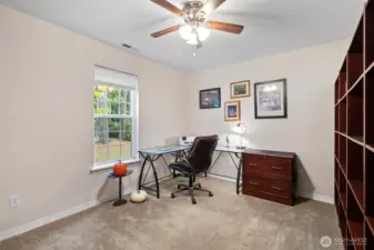 Bedroom #3 Ceiling Fan (Bookshelf may convey)