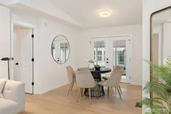 Luxury Vinyl Plank Flooring—durable, stylish, and soft underfoot.