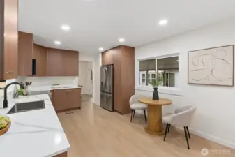 This kitchen is ready to perform, whether for quiet morning coffee or a lively Sunday brunch.