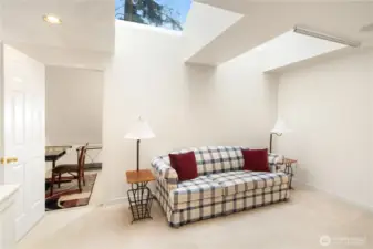 Back to the loft - you can appreciate the space and the bonus room beyond