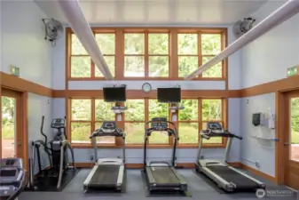 Bay Club Fitness Area