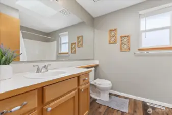 Upstairs bathroom
