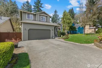Wired exterior trim lighting adds charm and curb appeal