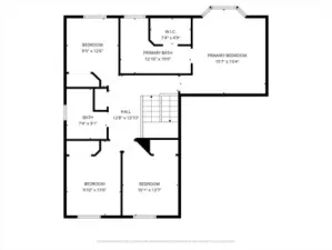 Upstairs Floorplan