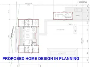 Proposed New Residence - Approved Site Layout