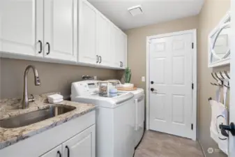 Laundry Room Washer and Dryer are included