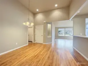 Dining Room - Hall Closet & Entrance to Laundry & Garage