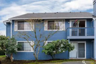 Top-floor, end-unit.