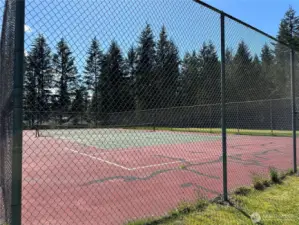 Tennis courts