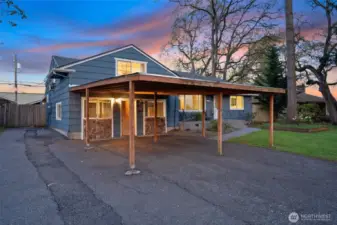Tons of extra parking