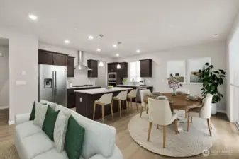 Photo is representational. Actual home is under construction and materials, colors, and finishes will vary. See site agent for details.