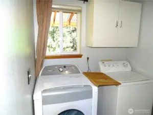 Large Capacity Washer and Dryer.