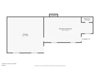 Lower Level Floor Plan