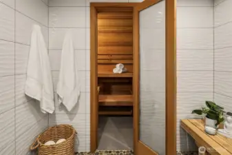 Sauna - "The Most Important Room In The House!"