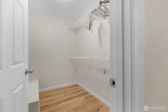 Master Bedroom Walk-In Closet