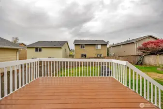 Deck perfect for entertaining