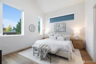 Photo is model unit 6510, primary Bedroom