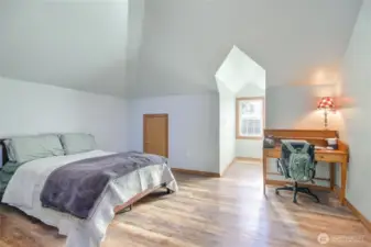 Upstairs bedroom room could be used as a bonus room.