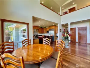Dining space in the Great Room.