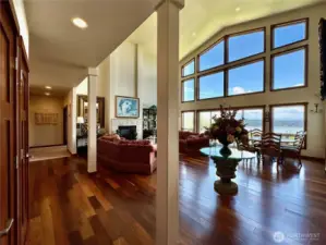 The Spacious Great Room.