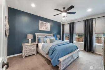 Full of nice things for you...these curtain rods, blinds, sheers and curtains can all stay if you like. So many upgrades - just ask to see a list if you want evidence of over $126,000 of upgrades!