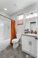 All bathrooms have comfort-height elongated latrines. This home has upgrades from head...to toe...and in between.