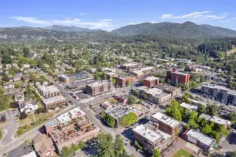 Judson Plaza View - Aerial