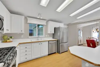 Enjoy stainless steel appliances!