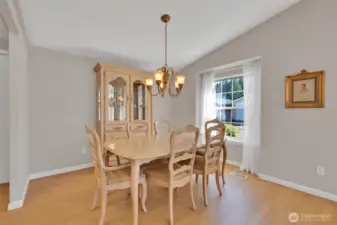 Enjoy stylish and durable vinyl plank flooring throughout.
