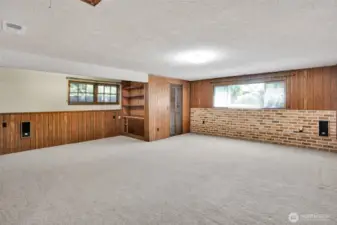 Generous second living area