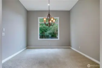 Formal dining room