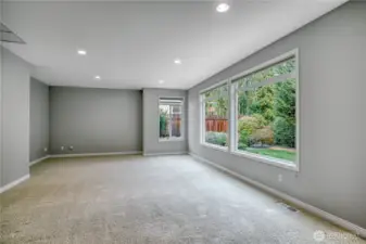 Large family room