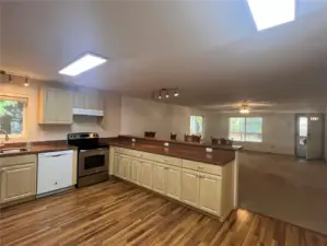 Skylights keep things bright