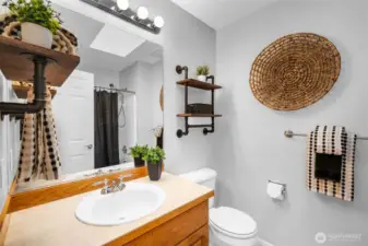 Full bathroom upstairs