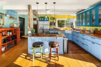 The farmhouse kitchen