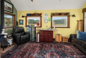 Inside the Miner's Shack