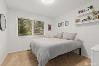 Last of the three bedroom upstairs.