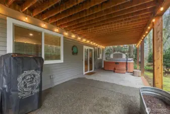 Another covered back entertaining space!