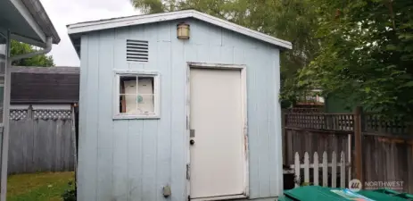 Nice Dry Storage Shed.