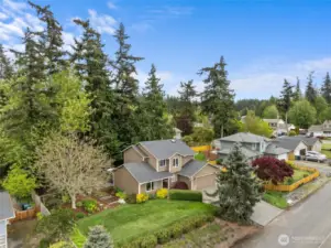 Aerial of home