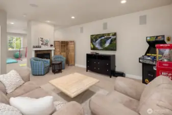 Bonus and exercise room behind