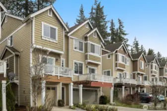 Welcome home to this stunning attached single-family residence in Fox Glen