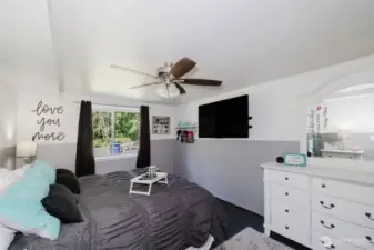 Primary on lower level.