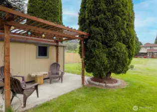 Outbuilding #2 w/ patio and pergola