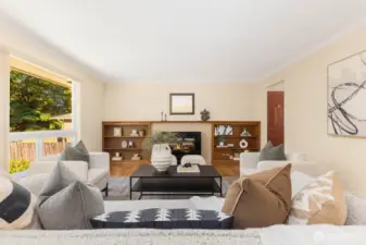 Shelf inserts are custom, stay with the home