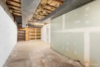 LARGE unfinished space for storage or finish for an additional room