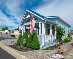 front of home
