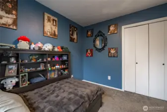 1 of 2 more bedrooms upstairs