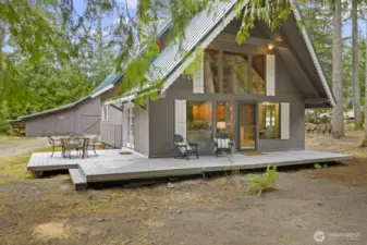 Updated 3-bed, 2-bath A-frame chalet with mountain charm and comfort.